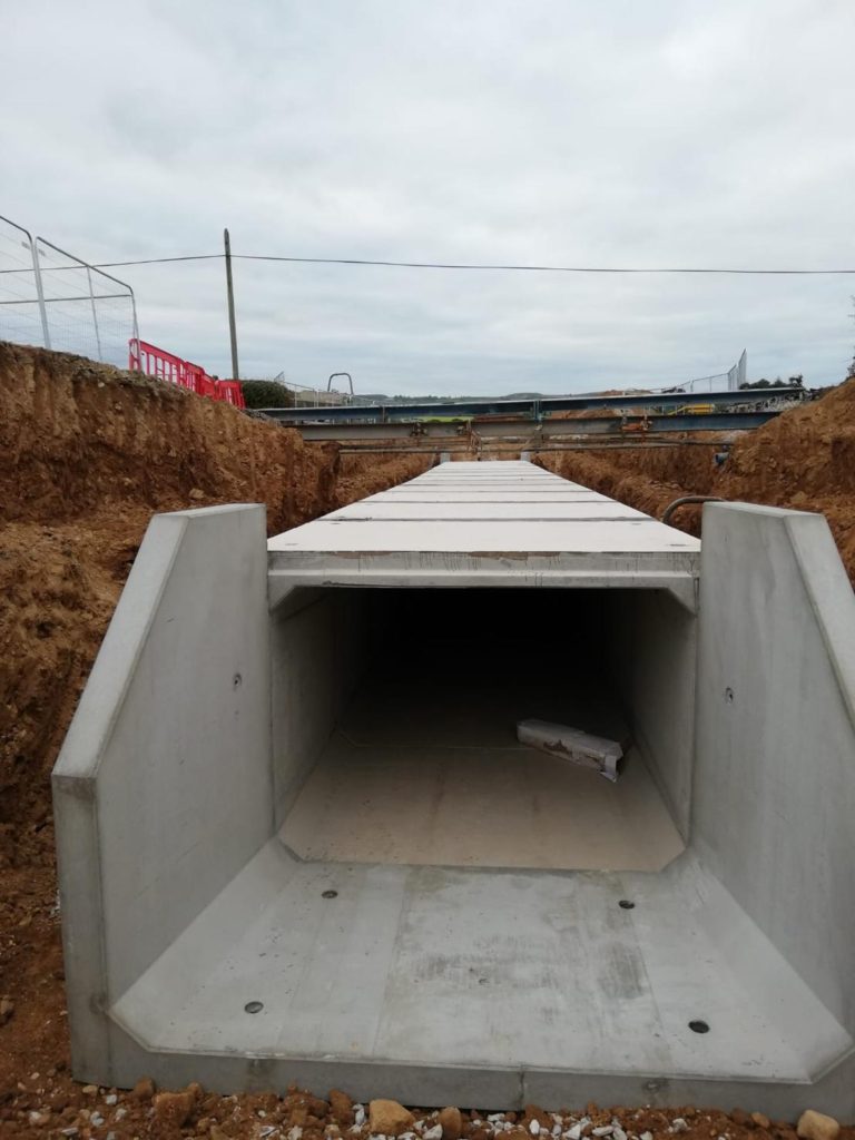 New Cattle Underpasses Installed This Past Week On The N72 In Co.cork